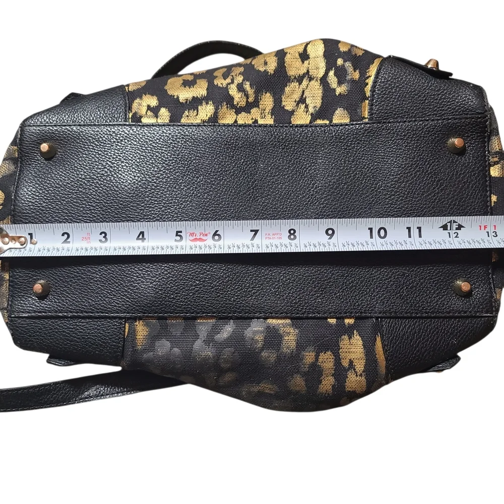 Juicy Couture Y2K Vintage Gold Leopard Daydreamer Satchel Bag